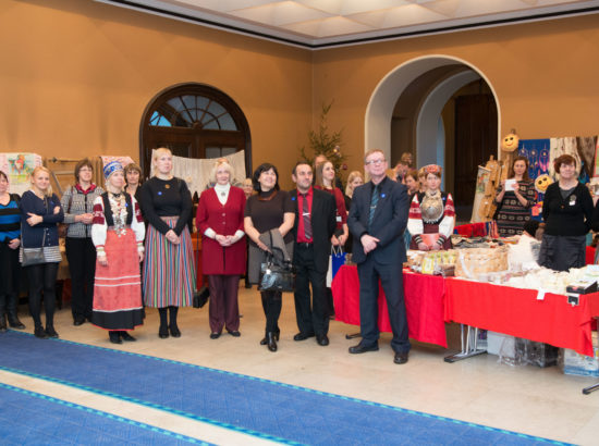 Traditsioonilise jõulueelse Võrumaa käsitöönäituse avamine